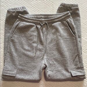Ella Sage ✨ Gray Jogger Sweat Pants Women’s Juniors Size Large